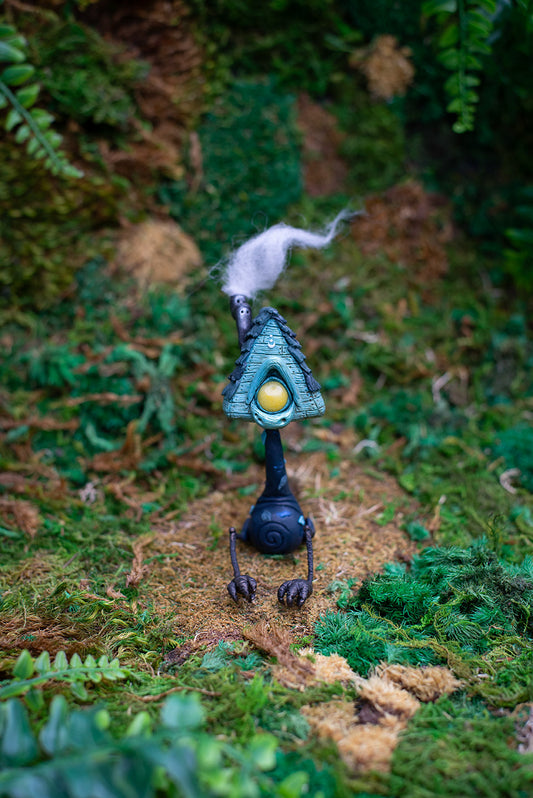 Blue Baba Yaga House Adult Mish #265