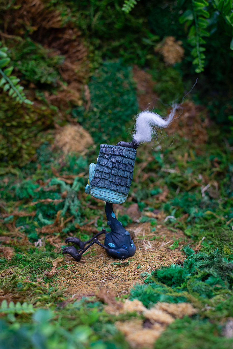 Blue Baba Yaga House Adult Mish #265