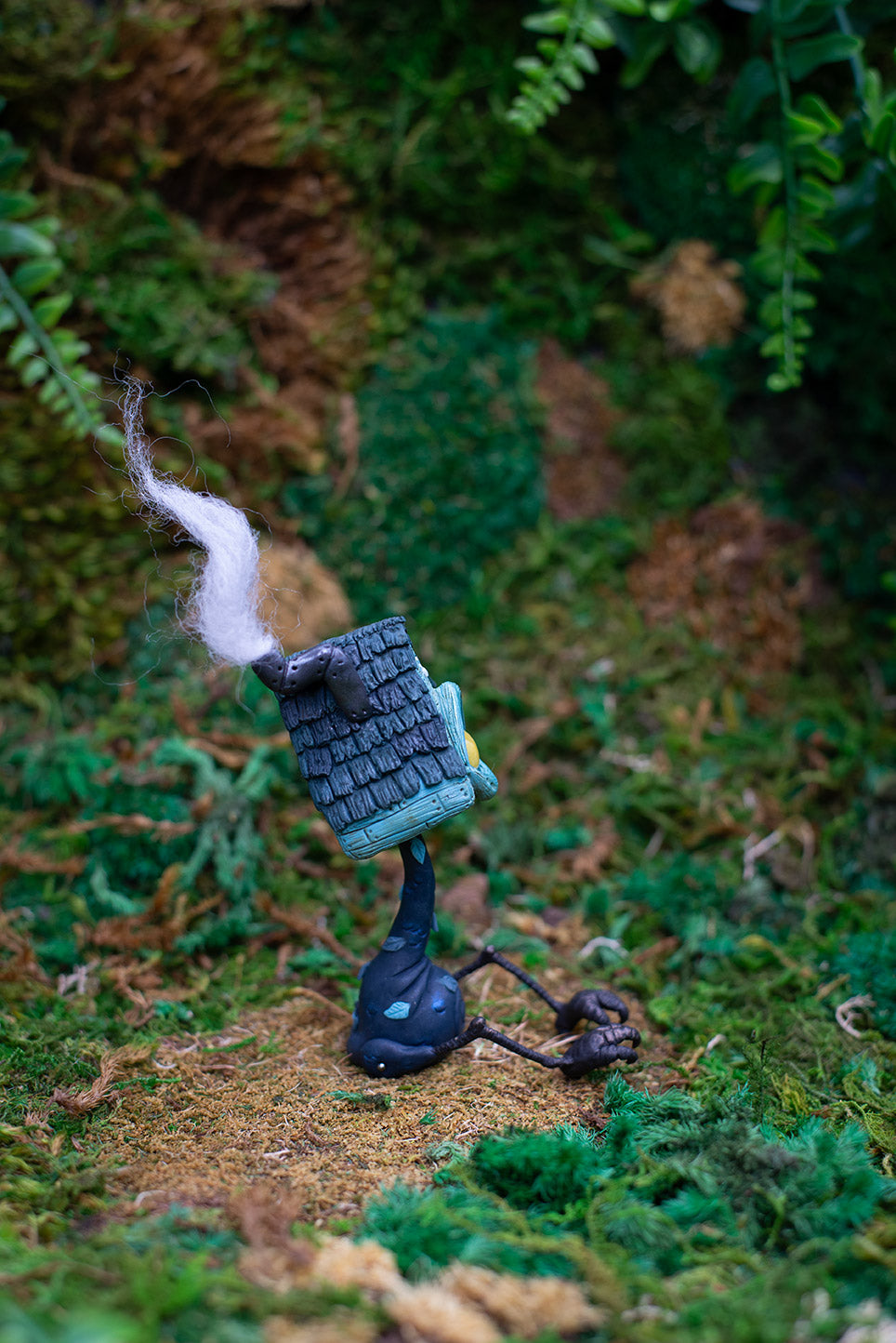 Blue Baba Yaga House Adult Mish #265