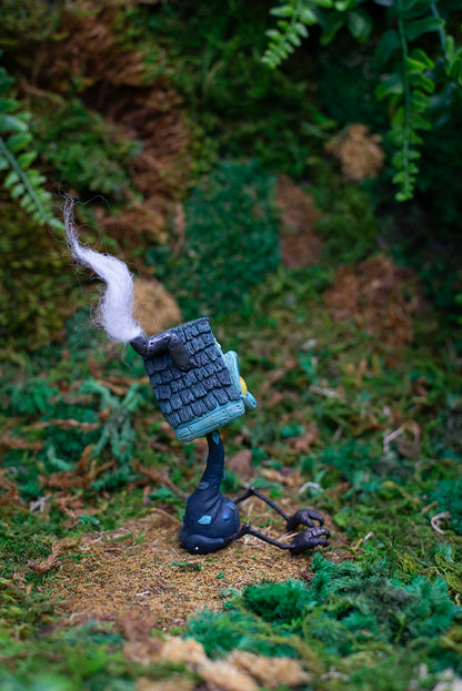 Blue Baba Yaga House Adult Mish #265