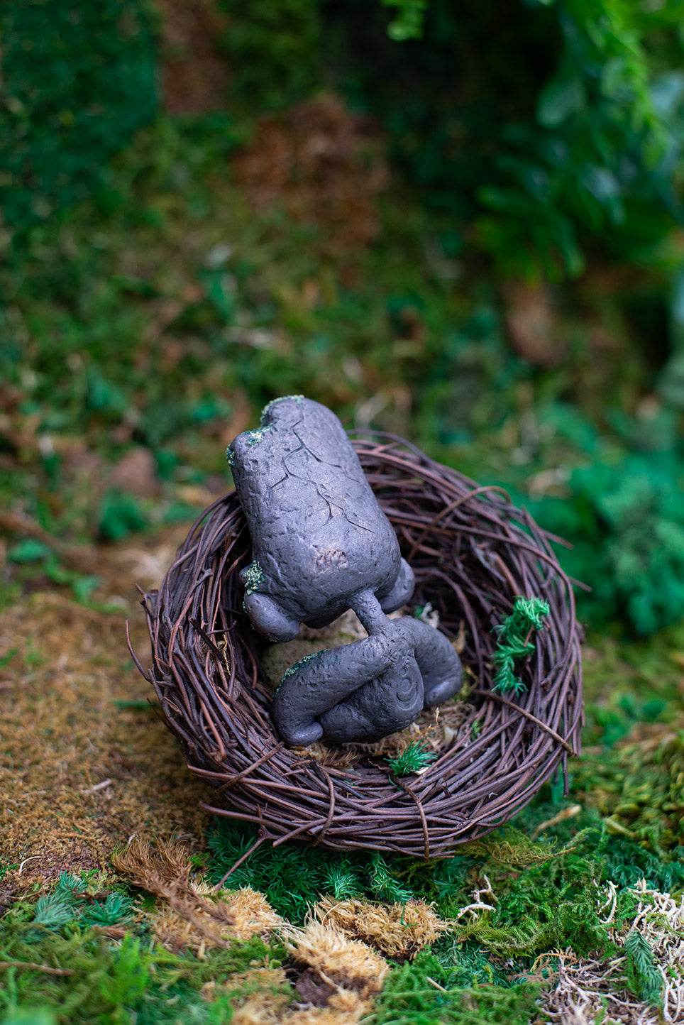 Mossy Headstone Baby Mish #42