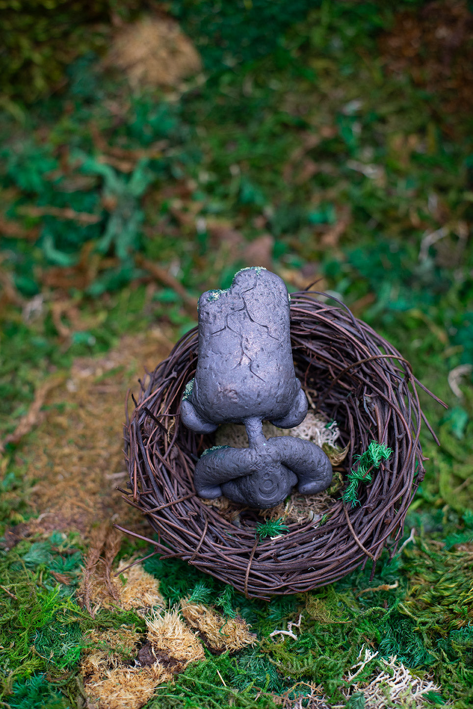 Mossy Headstone Baby Mish #42