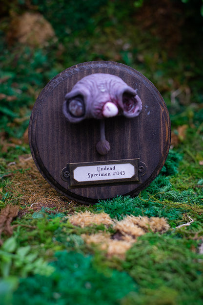 Purple Zombie Wall Mount #043