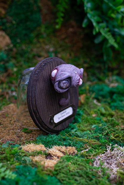 Purple Zombie Wall Mount #043