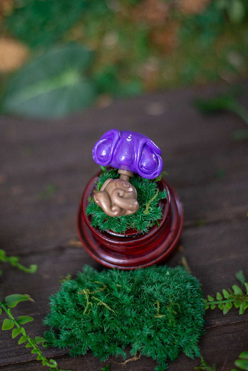Purple Crystal Ball Baby Mish #48