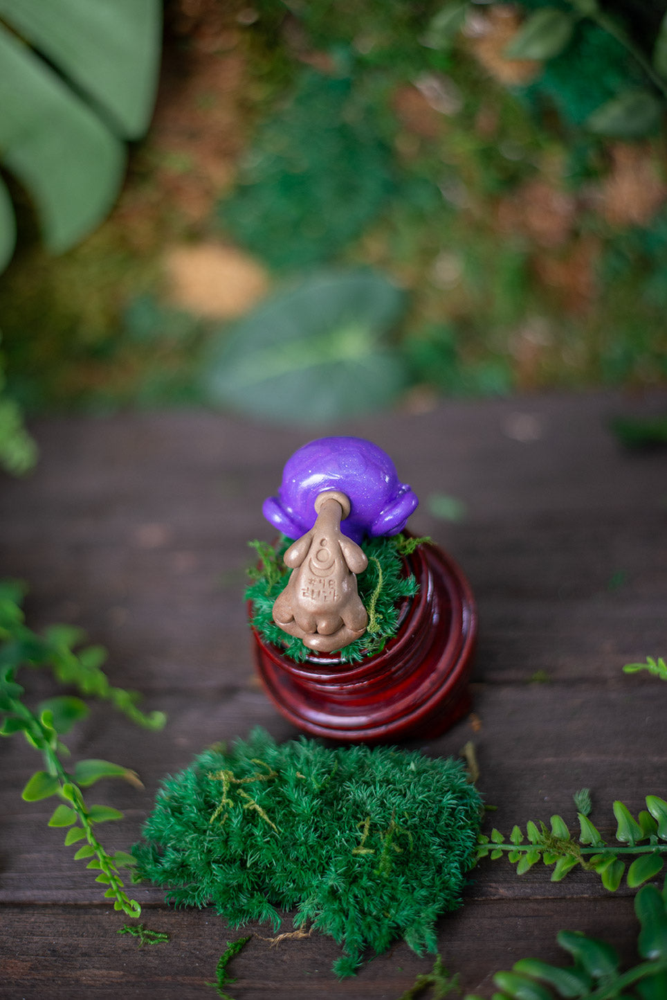 Purple Crystal Ball Baby Mish #48