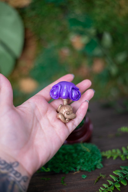 Purple Crystal Ball Baby Mish #48