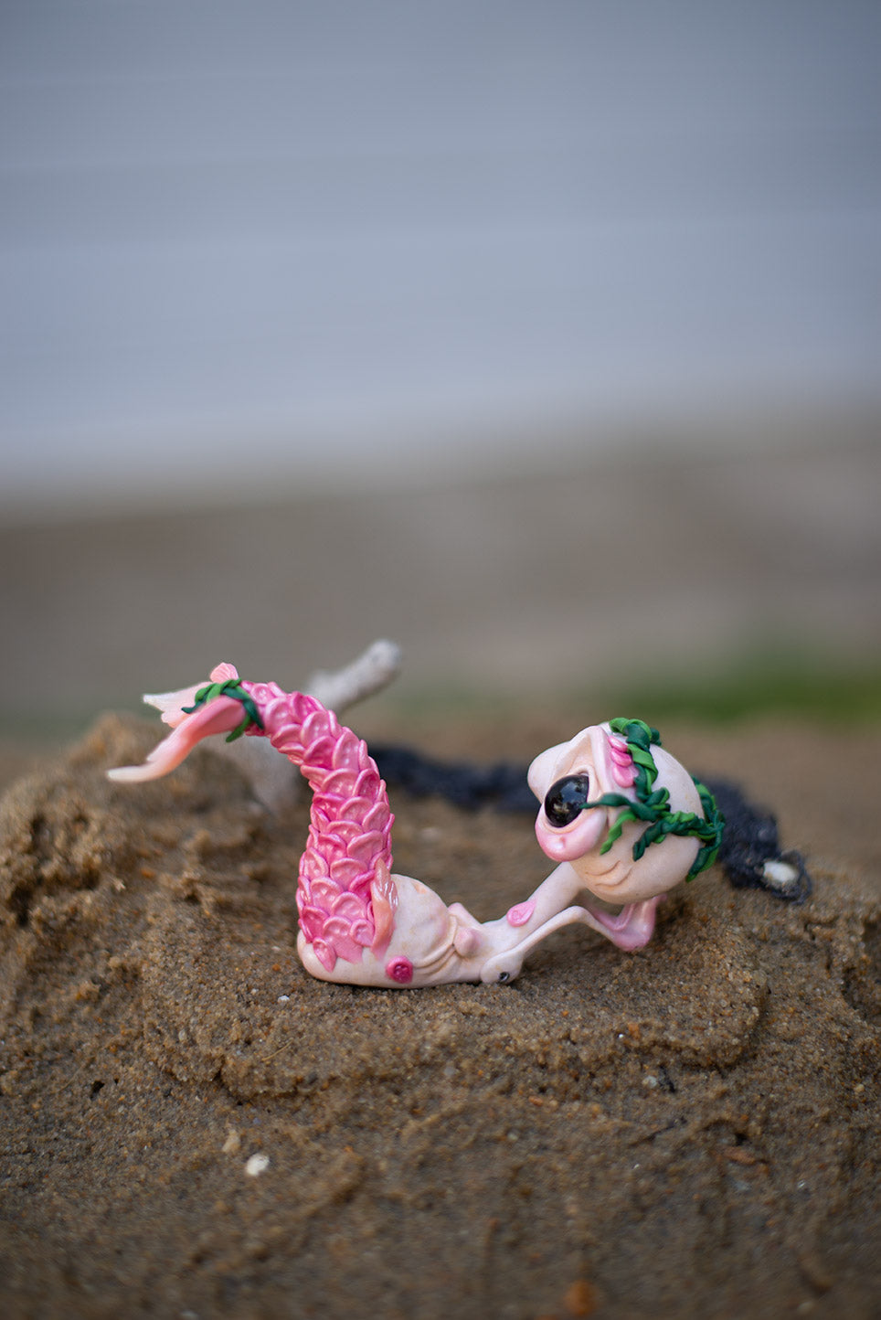Pink Seagrass Adult Mermish #276