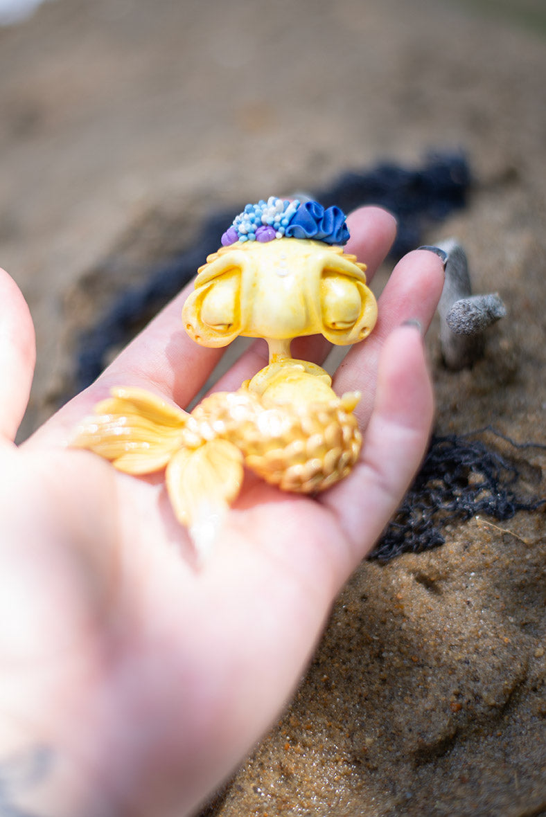 Yellow Baby Mermish #55