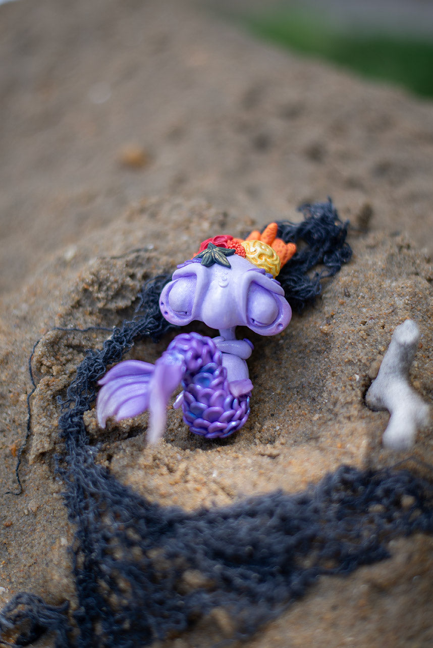 Purple Baby Mermish #54