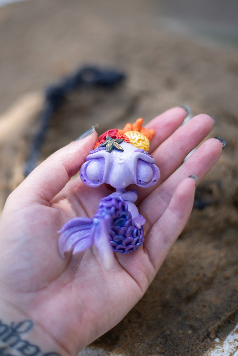 Purple Baby Mermish #54