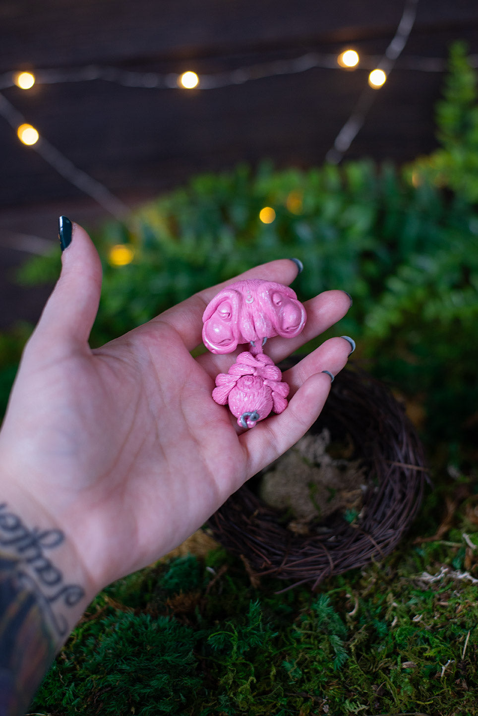 Pink Yule Spider Baby Mish #47