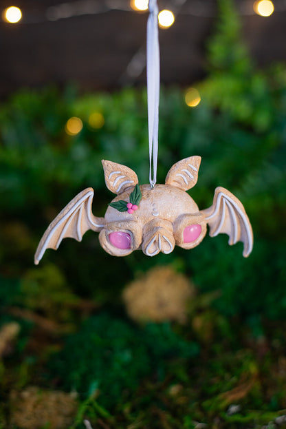 Pink Sugar Cookie Bat Ornament #51