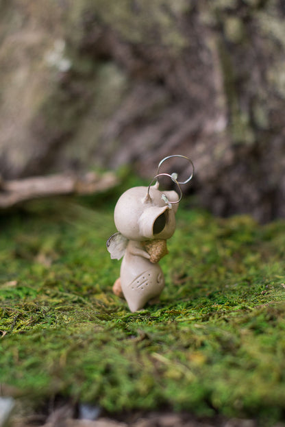 Light Brown Winged Sprocket with Acorns #14