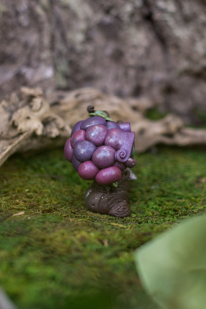 Grape Mish w/ Labradorite Eyes & Amethyst #78