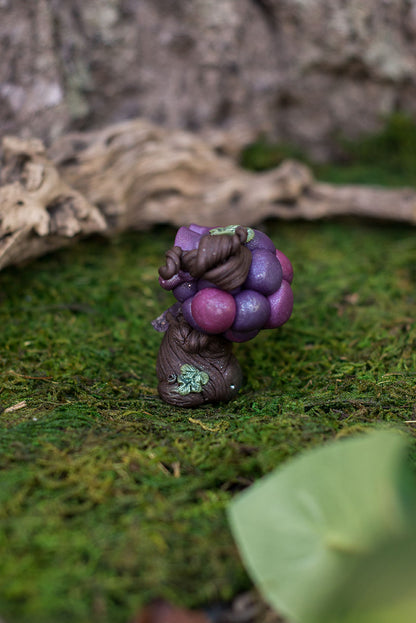 Grape Mish w/ Labradorite Eyes & Amethyst #78