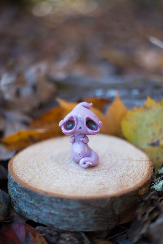 Purple Ghost Mish w/ Amethyst