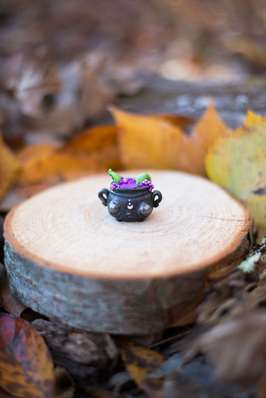 Purple Potion in Cauldron Spore