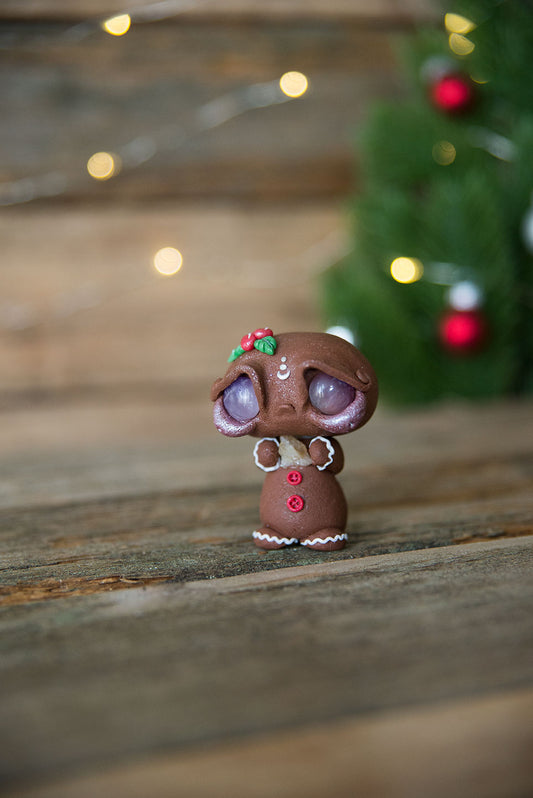 Gingerbread Mish w/ Amethyst Eyes & Citrine #107