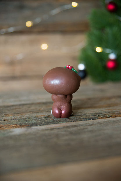 Gingerbread Mish w/ Amethyst Eyes & Citrine #107