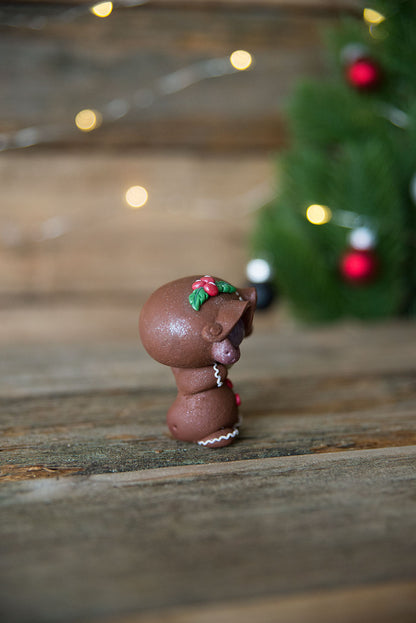 Gingerbread Mish w/ Amethyst Eyes & Citrine #107