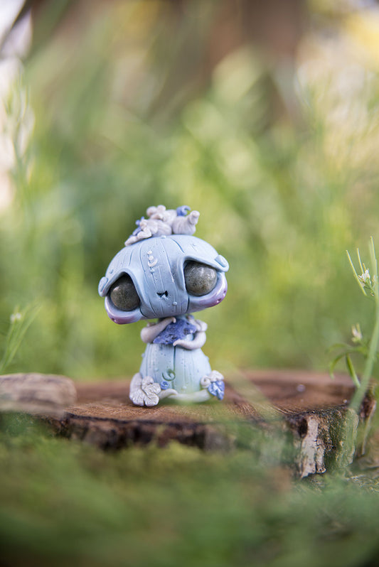 Blue & Silver Pumpkinhead Mish #101