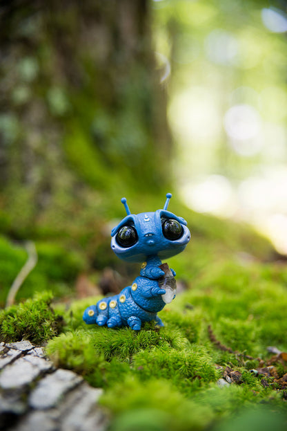 Blue Caterpillar Mish #130