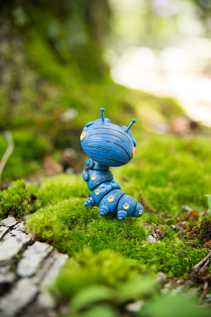 Blue Caterpillar Mish #130