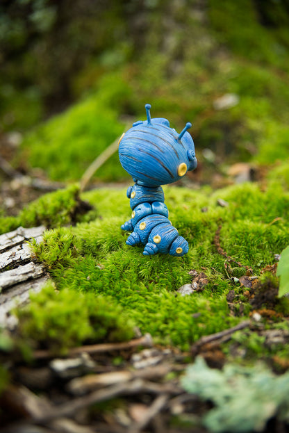 Blue Caterpillar Mish #130
