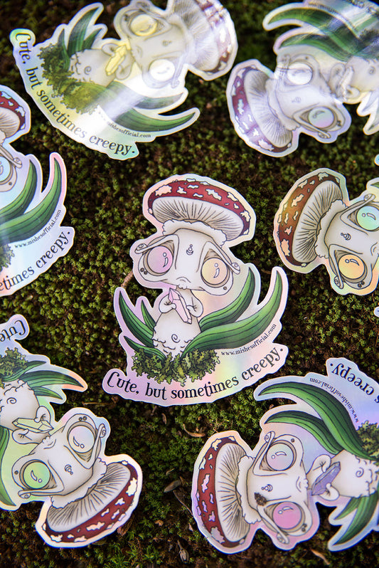 Old School Mishette Sticker *RETIRED*