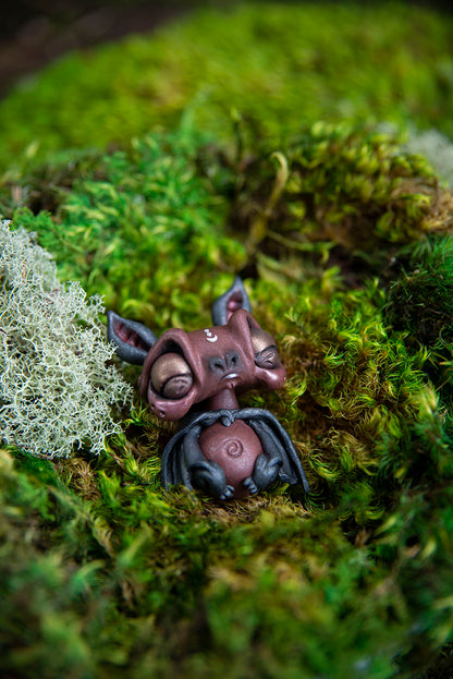 Brown & Black Bat Mishling #009