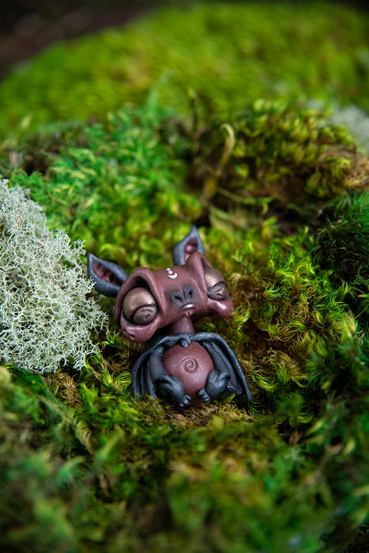 Brown & Black Bat Mishling #009