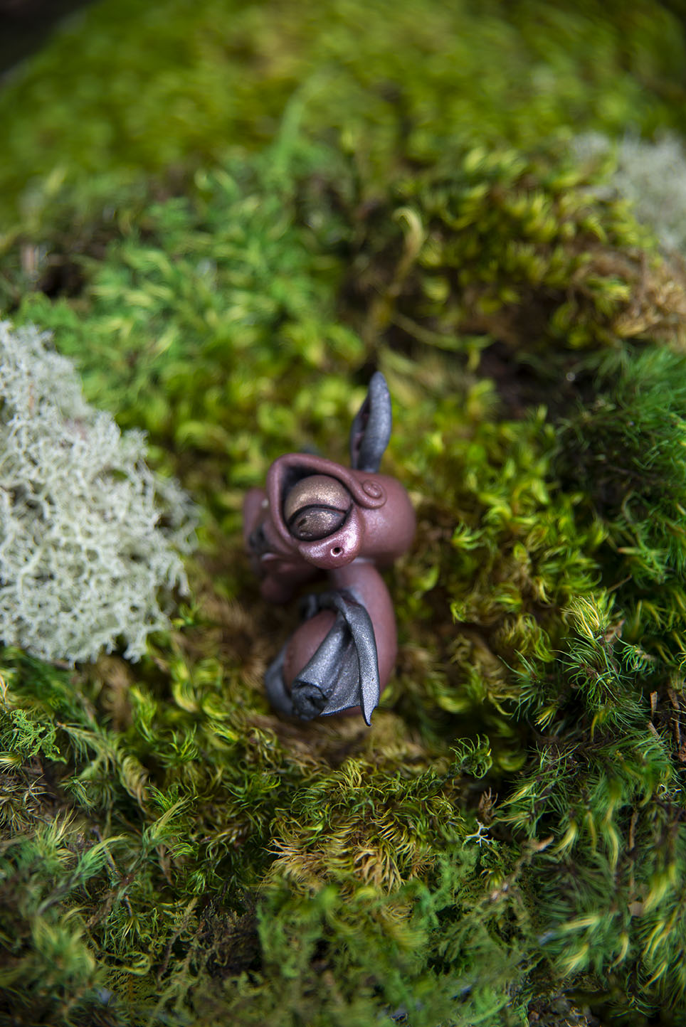 Brown & Black Bat Mishling #009