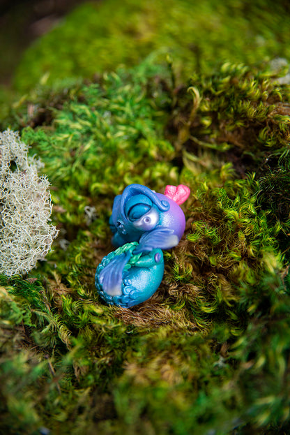 Purple & Green Mermishling #005