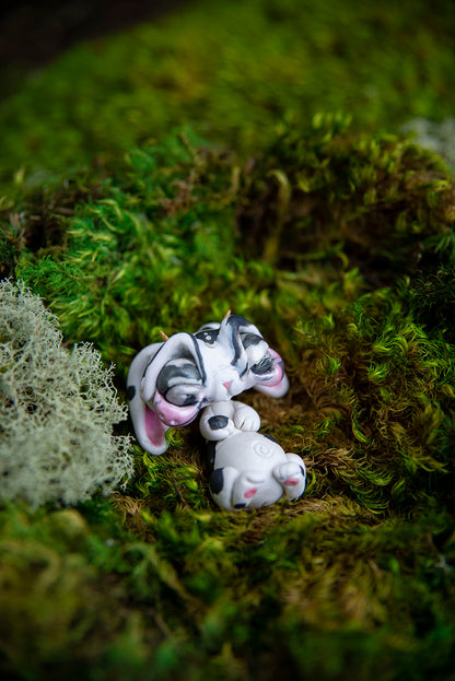 Black & White Jackelope Mishling #012