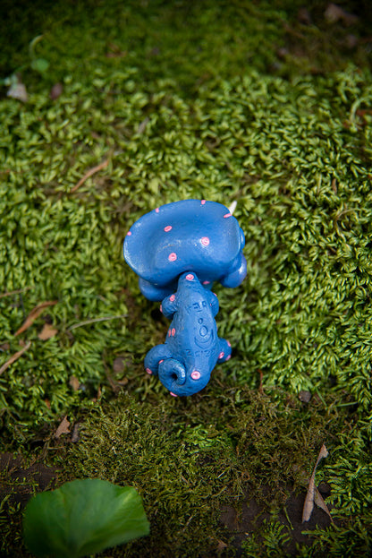 Blue Triceratops Mishling #039