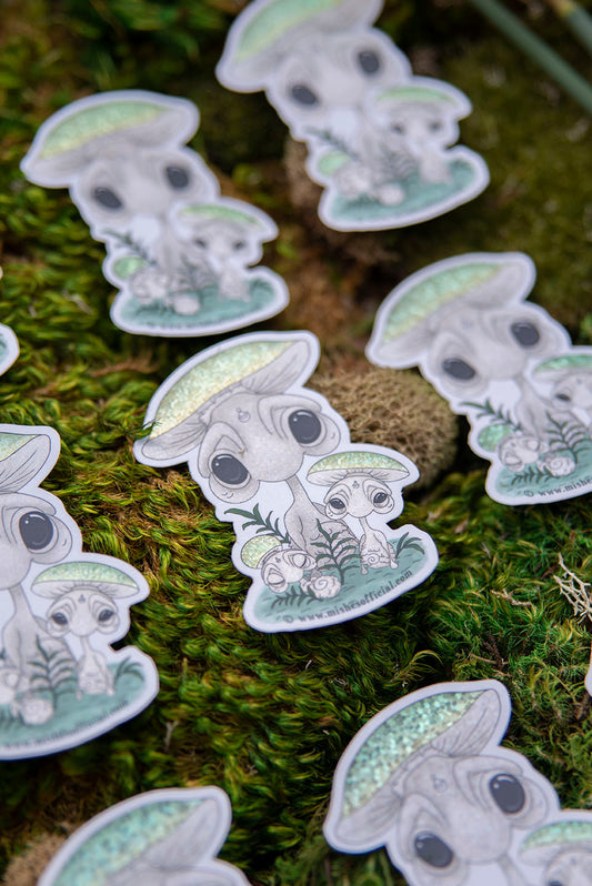 Mishroom Family Sticker