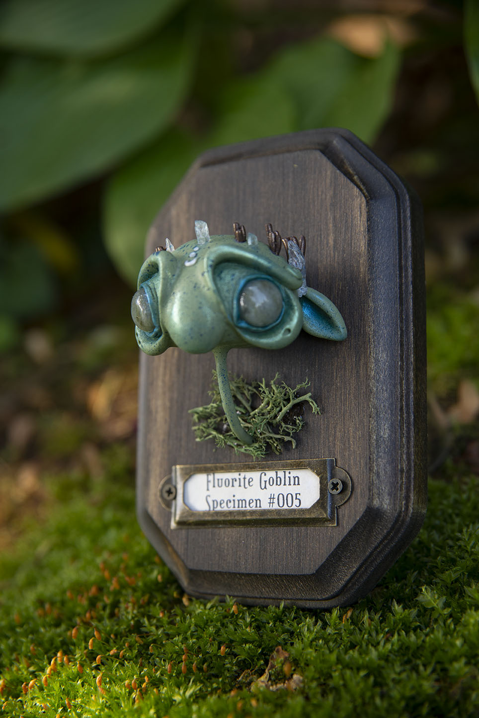 Green Fluorite Goblin Mount #005/2021