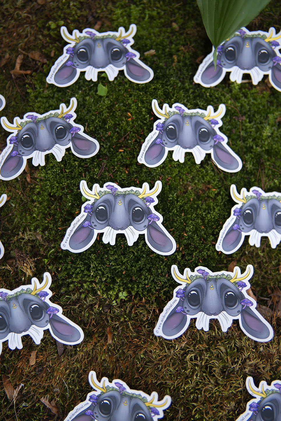 Jackelope Head Sticker *RETIRED*