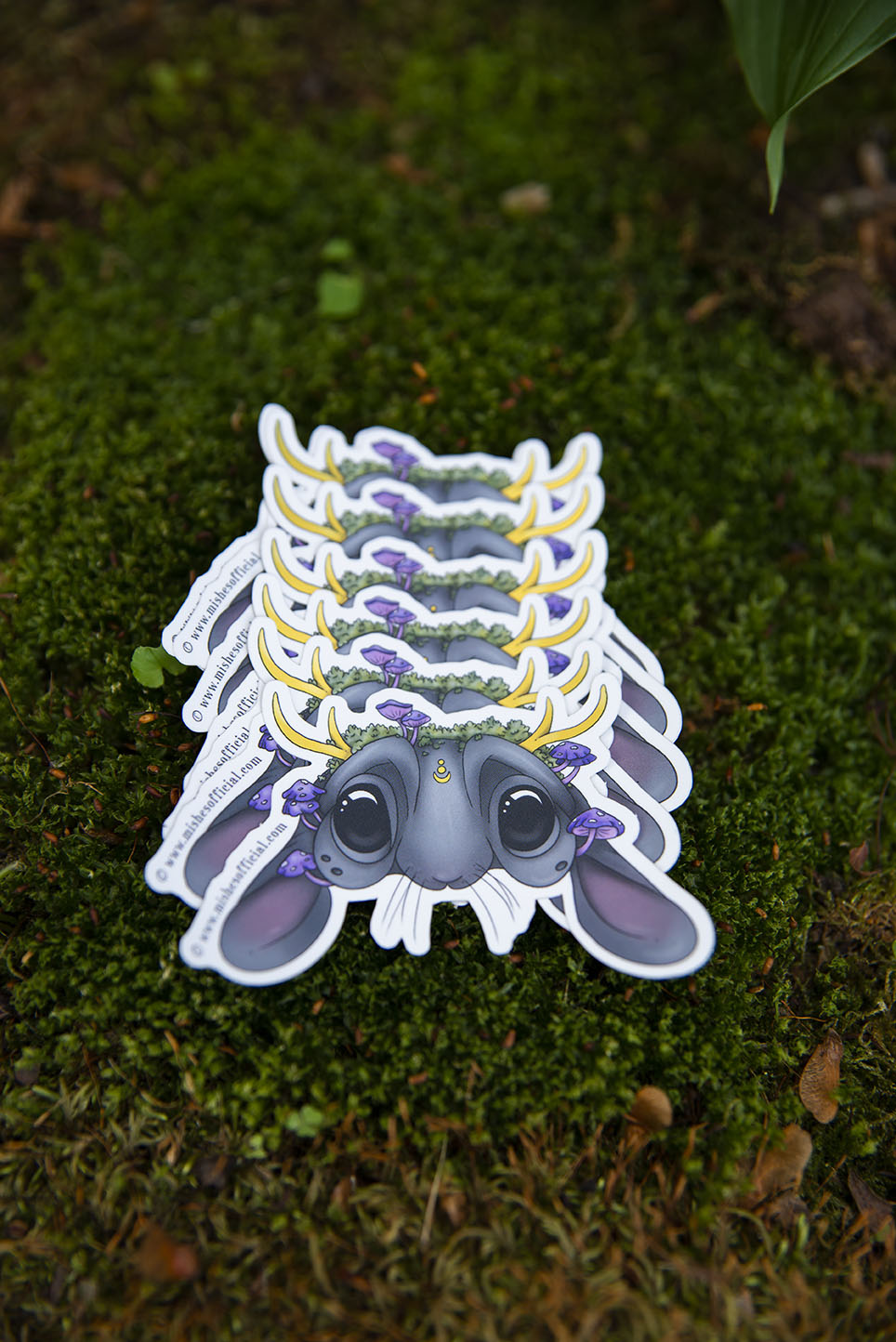 Jackelope Head Sticker *RETIRED*