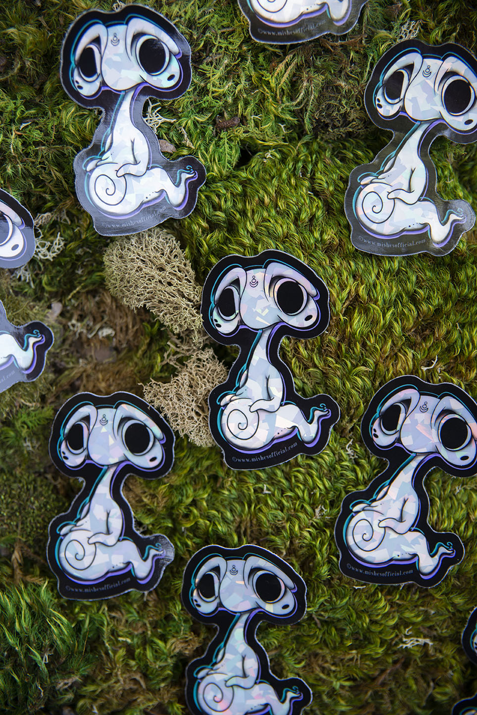 Prismatic Ghost Sticker