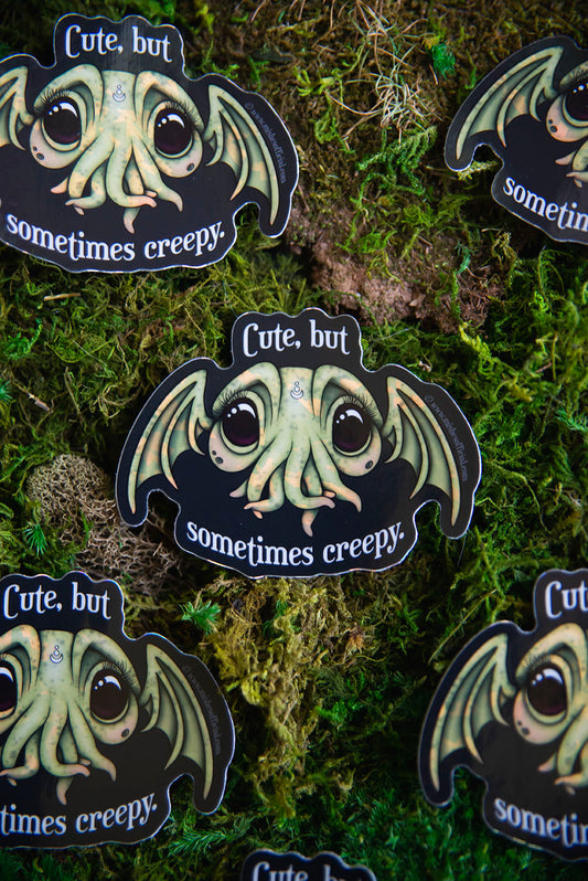 Cthulhu Head Sticker
