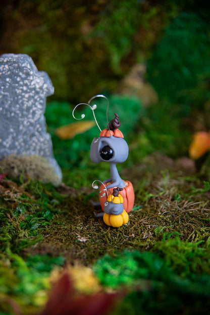 Orange Pumpkin Sprocket w/ Baby #105