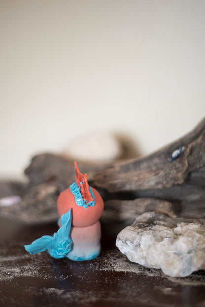 SALE!!! Cal the Mermish -OOAK collectible handmade polymer clay art toy gift