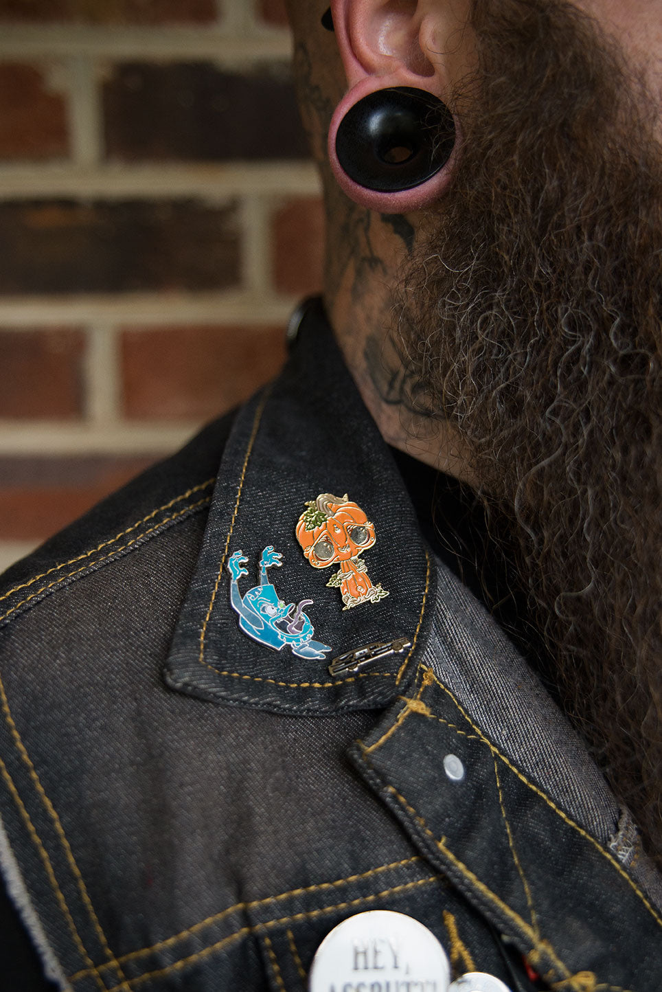 Pumpkinhead Enamel Pin